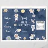 アウタースペースサファリ誕生日チップバッグラッパー チラシ (正面)