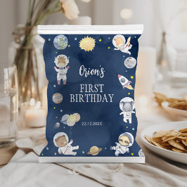 アウタースペースサファリ誕生日チップバッグラッパー チラシ