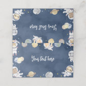 アウタースペースサファリ誕生日フードテント プレイスカード (外部開封)