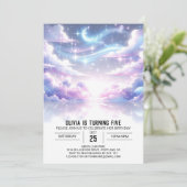 アウタースペースシアルデジタル誕生日 招待状 (スタンド正面)