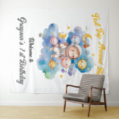 アウタースペースプラネタズブルーファースト誕生日 タペストリー (インサイチュ(横))