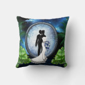 アウタースペースポータル結婚ズホームデコール クッション (裏面)