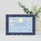 アウタースペースミッドナイトおむつラッフル エンクロージャーカード (スタンド正面)