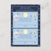 アウタースペースミッドナイトおむつラッフル エンクロージャーカード (正面)