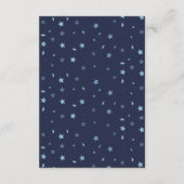 アウタースペースミッドナイトおむつラッフル エンクロージャーカード (裏面)