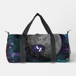 アウタースペースムーンプリントカットソーバッグ ダッフルバッグ