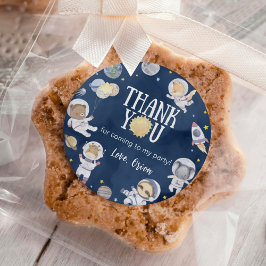 アウタースペースワイルドワンサファリボーイ誕生日 ラウンドシール