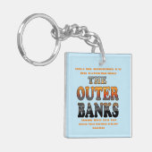 アウターバンクサンライズ文字&タウンズOBX キーホルダー (正面左)