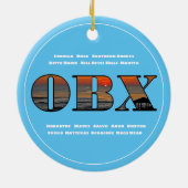 アウターバンクサンライズ文字&タウンズOBX セラミックオーナメント (裏面)