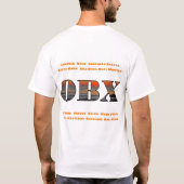 アウターバンクサンライズ文字&タウンズOBX Tシャツ (裏面)
