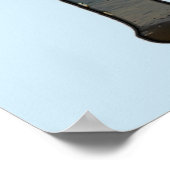 アウターバンクスビーチ文字 ポスター (角)