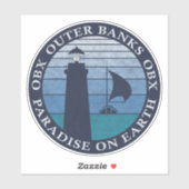 アウターバンクスOBXブルースカイネイビーパールホワイトヴィンテージ シール (シート)