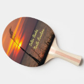 アウターバンクノースカロライナビーチサンセットオレンジスカイ 卓球ラケット (横)