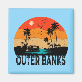 アウターバンクノースカロライナヴィンテージ マグネット