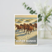 アウターバンクノースカロライナ旅行 ポストカード (スタンド正面)