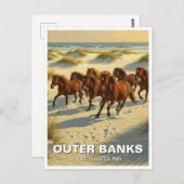 アウターバンクノースカロライナ旅行 ポストカード (正面/裏面)
