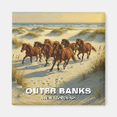 アウターバンクノースカロライナ旅行 マグネット (正面)
