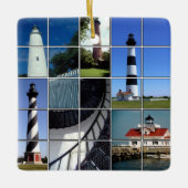 アウターバンクライトハウス セラミックオーナメント (正面)
