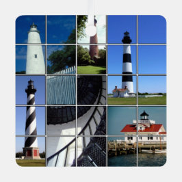 アウターバンクライトハウス メタルオーナメント