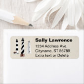 アウターバンクライトハウス – 差出人住所ラベル ラベル (インサイチュ)