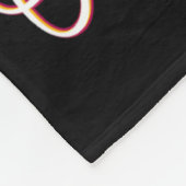 アウターバンク絞り染めシータートルカロライナ家族Vac フリースブランケット (角)