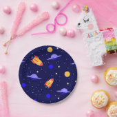 アウター宇宙アートアウター太陽のウィルズ天文学者 ペーパープレート (パーティー)