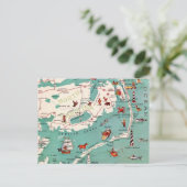 アウター・バンクス・パミリコ・サウンド・ポストカード ポストカード (スタンド正面)