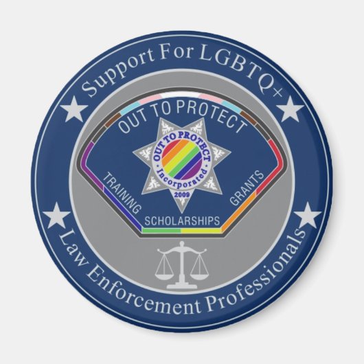 アウトからロ保護ゴマグネット マグネット (正面)