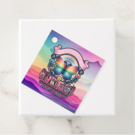 アウトと誇りを持ったゲイプライドパーティー フェイバータグ