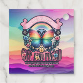 アウトと誇りを持ったゲイプライドパーティー フェイバータグ (裏面)