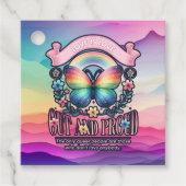 アウトと誇りを持ったゲイプライドパーティー フェイバータグ (正面)