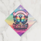 アウトと誇りを持ったゲイプライドパーティー フェイバータグ (裏面)