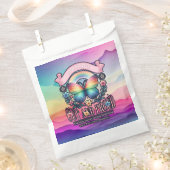 アウトと誇りを持ったゲイプライドパーティー フェイバーバッグ (クリップ留めされた状態)