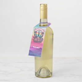 アウトと誇りを持ったゲイプライドパーティー ボトルネックタグ