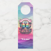 アウトと誇りを持ったゲイプライドパーティー ボトルネックタグ (正面)