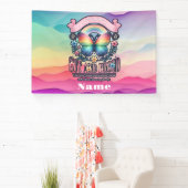 アウトと誇りを持ったゲイプライドパーティー 横断幕 (インサイチュ)