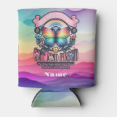 アウトと誇りを持ったゲイプライドパーティー 缶クーラー (正面)