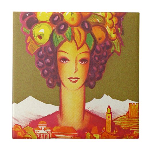 アウトゥンノアメラーノ タイル (正面)