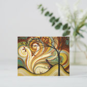 アウトウエストオリジナルアートMADARTはがきデザイン ポストカード (スタンド正面)