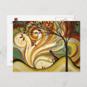 アウトウエストオリジナルアートMADARTはがきデザイン ポストカード (正面/裏面)