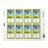 「アウトオブウォーター」マーメイドアートブックラベル ラベル (フルシート)