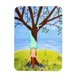 「アウトオブウォーター」マーメイドファンタジーアート マグネット