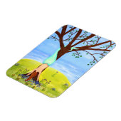 「アウトオブウォーター」マーメイドファンタジーアート マグネット (左側)