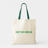アウトオブオフィスのトートバッグ | Officeギフトアイディア トートバッグ (裏面)