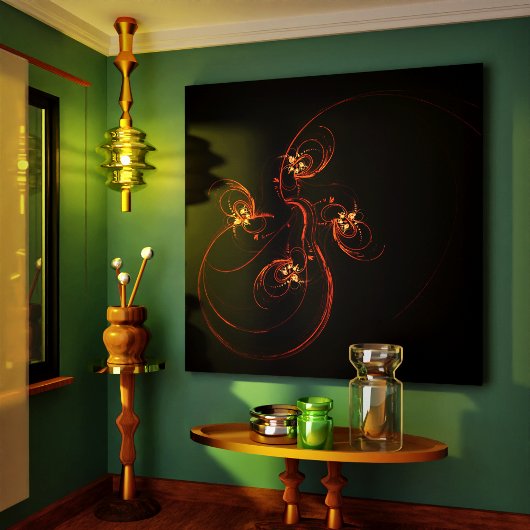 アウトオブザダーク抽象芸術アートキャンバスプリントプリント キャンバスプリント