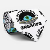 アウトオブザワールドグランドパエイリアンUFO宇宙 ネクタイ (ロール)