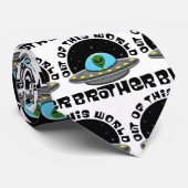 アウトオブザワールドブラザーエイリアンUFO宇宙 ネクタイ (ロール)