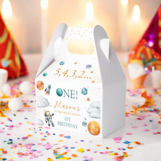 アウトオブザワールドボーイ誕生日宇宙飛行士宇宙 フェイバーボックス