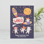 アウトオブザワールド先生バレンタインデーのカード カード (スタンド正面)