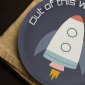 アウトオブザワールド宇宙パーティープレート ペーパープレート